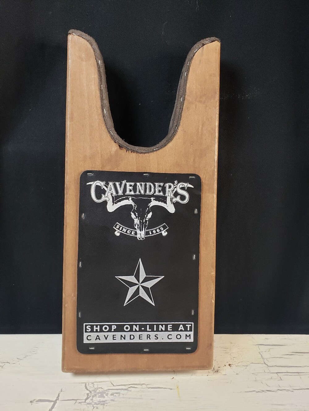 Cavender's M&F Heavy Stained Boot Jack